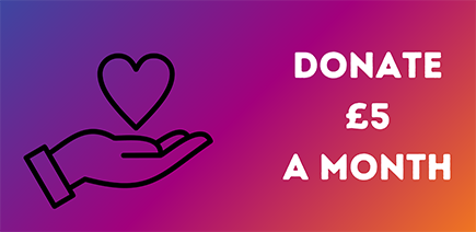 Donate £5.00 per month